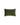 Bertie Small Oblong Cushion | Velvet | Bottle Green/Cream