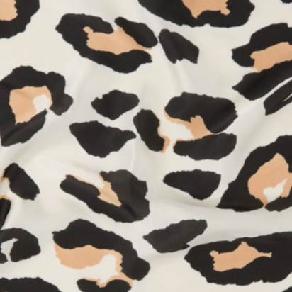 Luna Scarf | Large Leopard | Cream