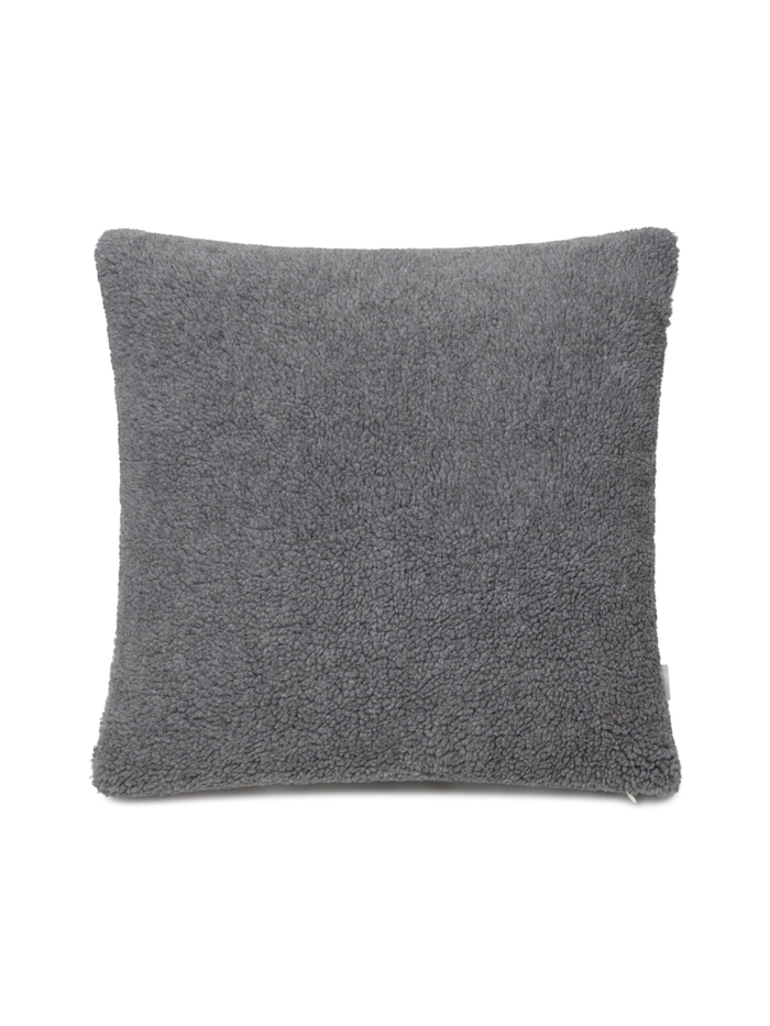 Square Cushion | Sherpa | Grey | Chalk UK